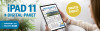 Werbung für iPAD 11 mit Digital-Paket, bietet E-PAPER inklusive WP PLUS.