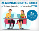 24 Monate Digital-Paket. E-Paper (Mo.-So.), inklusive M+. Nur 38,99 €/Monat. Zwei Personen an einem Tisch mit Tablets. 2x Lenovo Tab GRATIS. Jetzt bestellen!