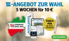 Angebot der WP : 5 Wochen für 10 Euro zur Kommunalwahl 2025. Touch Pen für die 50 Schnellsten.