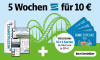 5 Wochen regionale Tageszeitung für 10 €. Jetzt bestellen! Plus Verlosung 10x4 Ruhr.Topcards 2026 im Wert von je 226 €.